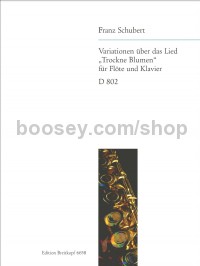 Variations on the song 'Trockne Blumen' op. post. 160 D 802 (flute, piano)