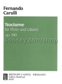 Nocturne Op. 190 - flute & guitar