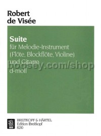 Suite in D minor - flute & guitar