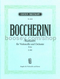 Violoncello Concerto in Bb major (cello, piano)