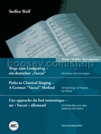 Paths to Classical Singing – A German “Vaccai” Method for Medium Voice (+ CD)