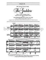 The Gondoliers - Finale for SATB choir & piano 4-hands