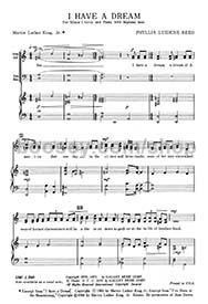 I Have a Dream for SATB choir & piano