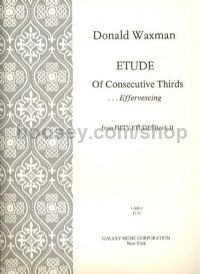 Etude No. 22: Consecutive Thirds for piano