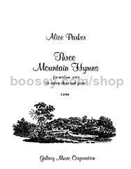 Three Mountain Hymns for voice & piano