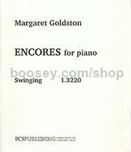 Encores: Swinging for piano