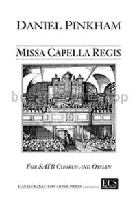 Missa Capella Regis - SATB choir & organ