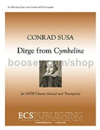 Three Charms from Shakespeare: Dirge for SATB choir & trumpet