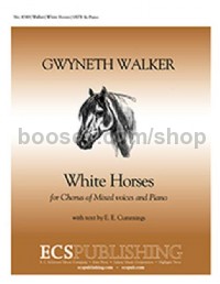 White Horses for SATB choir & piano