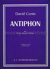 Antiphon for brass quartet & organ (score & parts)