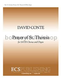 Prayer of St Theresa for SATB choir & organ