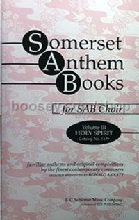 Somerset Anthem Books, Volume III for SAB choir & keyboard
