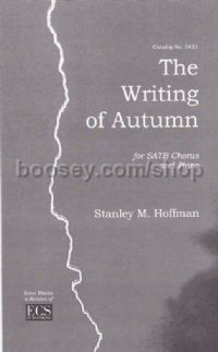 The Writing of Autumn for SATB choir & piano