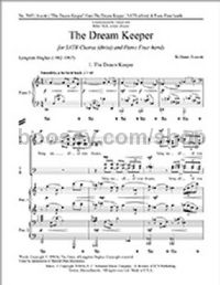 The Dream Keeper, No. 1. The Dream Keeper for SATB choir & piano 4-hands