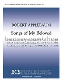 Songs of My Beloved, No. 1. Kol Dodi Hinei Zeh Bah for SATB choir & piano