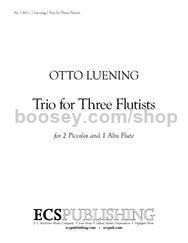 Trio for Three Flutists for 3 flutes (score & parts)