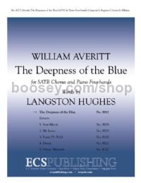 The Deepness of the Blue for SATB choir & piano 4-hands