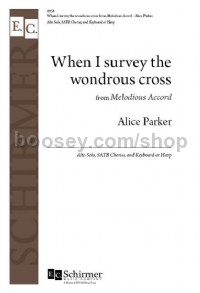When I survey the wondrous cross (Choral Score)