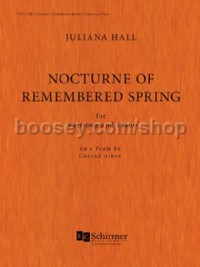 Nocturne of Remembered Spring (Baritone & Piano)