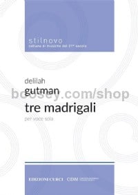 Tre Madrigali (Vocal Score)