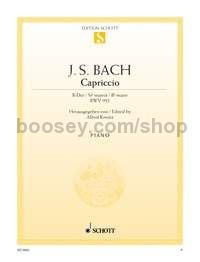 Capriccio B-flat major BWV 992 - piano