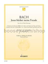 Jesu, Joy of Man's Desiring BWV 147 - viola & piano