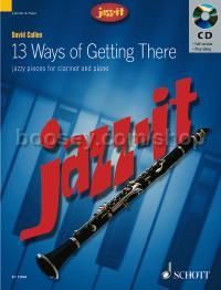13 Ways of Getting There - clarinet and piano (edition with CD)
