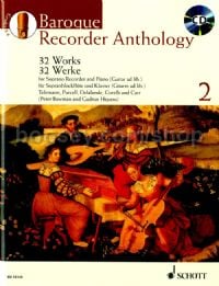Baroque Recorder Anthology, Vol. 2 (+ CD)