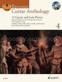 Baroque Guitar Anthology Vol. 4 (+ CD)