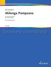 Milonga Pampeana - piano accompaniment