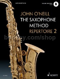 The Saxophone Method - Repertoire Book 2 (Edition with Online Audio)