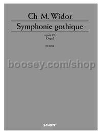 Symphonie Gothique op. 70 - Organ