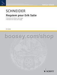 Requiem pour Erik Satie - piano & congas drums (score & parts)