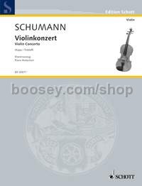 Violin Concerto WoO 1 - violin & piano reduction