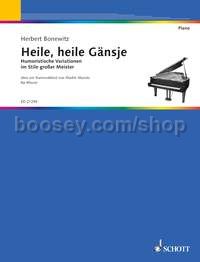 Heile, heile Gänsje - piano