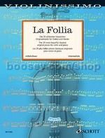 La Follia (Violinissimo 2) for violin and piano