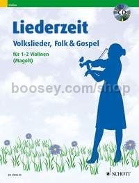 Liederzeit - 1-2 violins (+ CD)