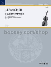Studentenmusik op. 106 - 3 violins (set of parts)