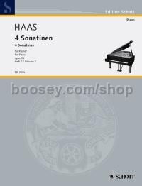 4 Sonatinas op. 94 Band 2 - piano
