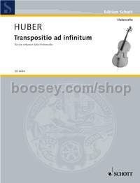 Transpositio ad infinitum - cello