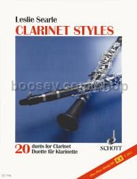 Clarinet Styles - 2 clarinets (+ cassette)