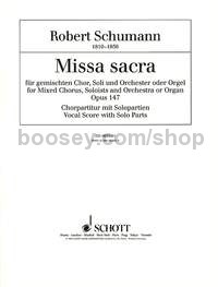 Missa sacra op. 147 (choral score)
