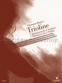 Trioline - 3 violins or 2 violins & viola