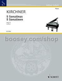 5 Sonatinas op. 70 - piano