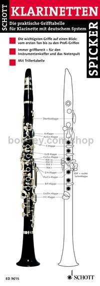Klarinetten-Spicker - clarinet