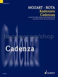 Cadenzas KV 299 - flute & harp (set of solo parts)
