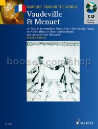 Vaudeville et Menuet (Baroque Around the World series) Book & CD