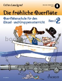 Die fröhliche Querflöte Band 2 (Book & Online Audio)