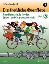 Die fröhliche Querflöte Band 3 (Book & Online Audio)