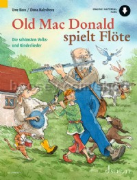 Old Mac Donald plays Flute (Book & Online Audio)